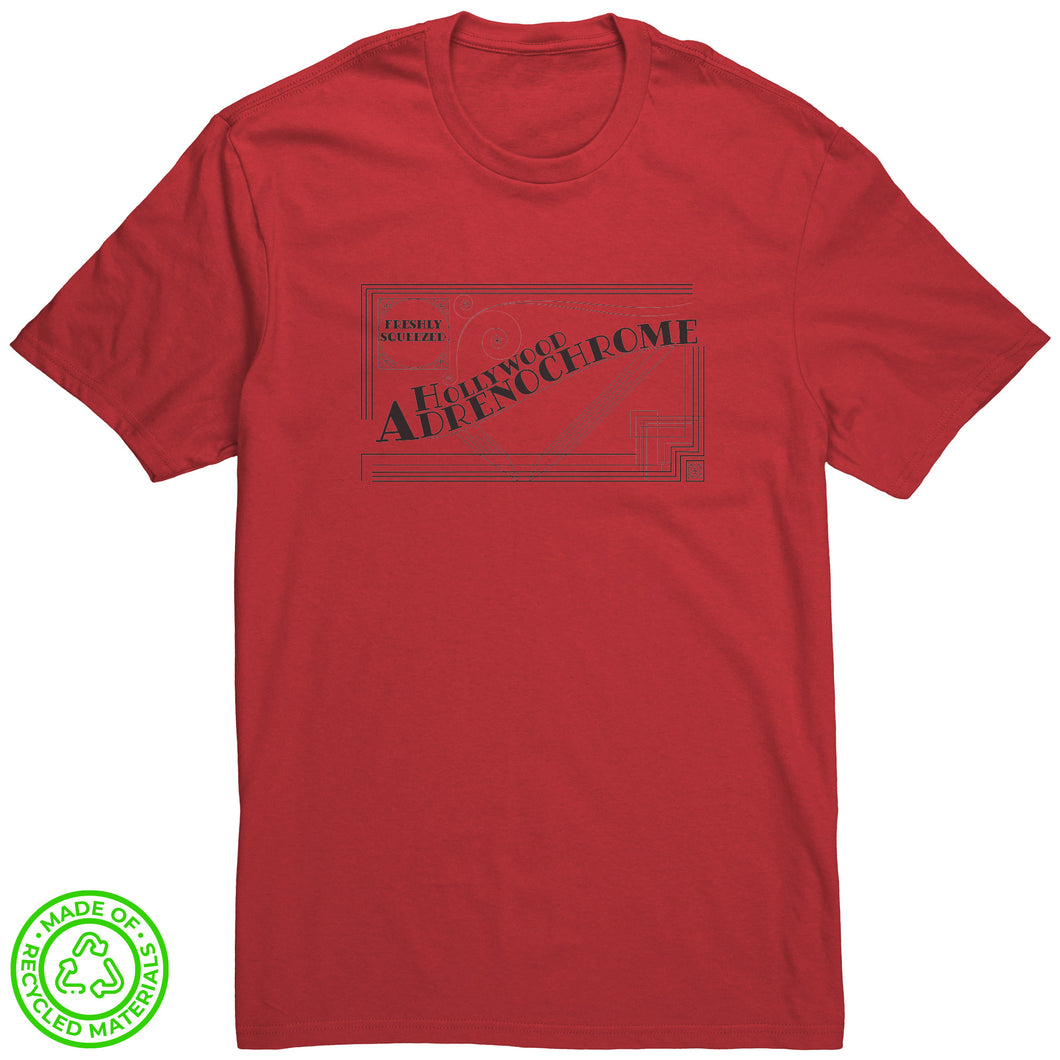 ADRENOCHROME - BOX LOGO - Men's Re-Tee (Black)