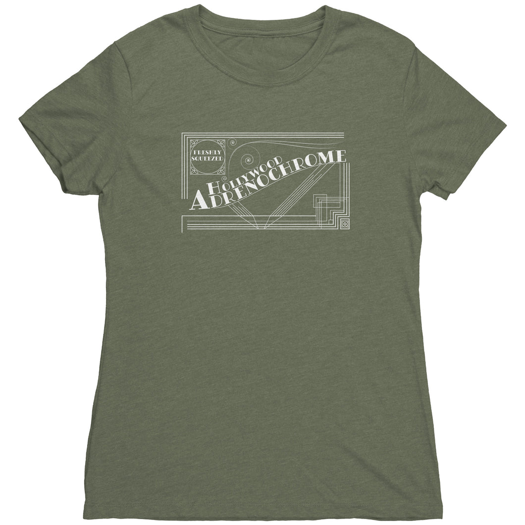 ADRENOCHROME - BOX LOGO - Women's Tee