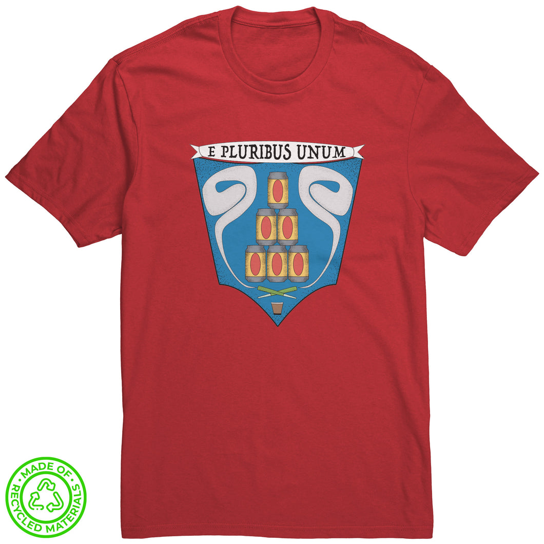 AMERICAN KNIGHT LIFE - Beer, Whiskey & Weed - Men's Re-Tee