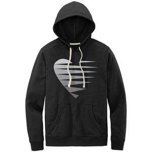 SINGLE HEART - GREY - Men's Hoodie