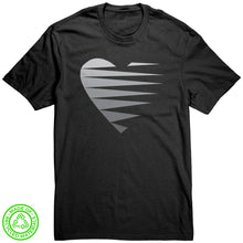 Load image into Gallery viewer, SINGLE HEART - GREY - Men&#39;s Re-Tee