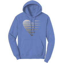 Load image into Gallery viewer, SINGLE HEART - GREY - Unisex Hoodie