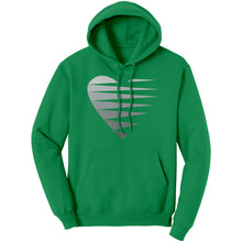 Load image into Gallery viewer, SINGLE HEART - GREY - Unisex Hoodie
