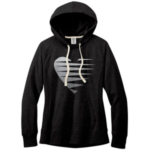 SINGLE HEART - GREY - Women's Hoodie