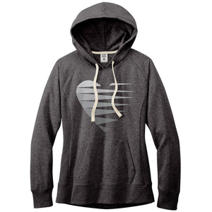 SINGLE HEART - GREY - Women's Hoodie