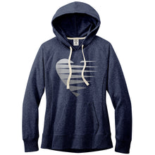 Load image into Gallery viewer, SINGLE HEART - GREY - Women&#39;s Hoodie
