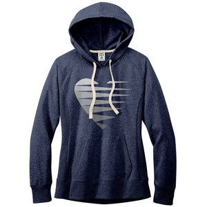 SINGLE HEART - GREY - Women's Hoodie