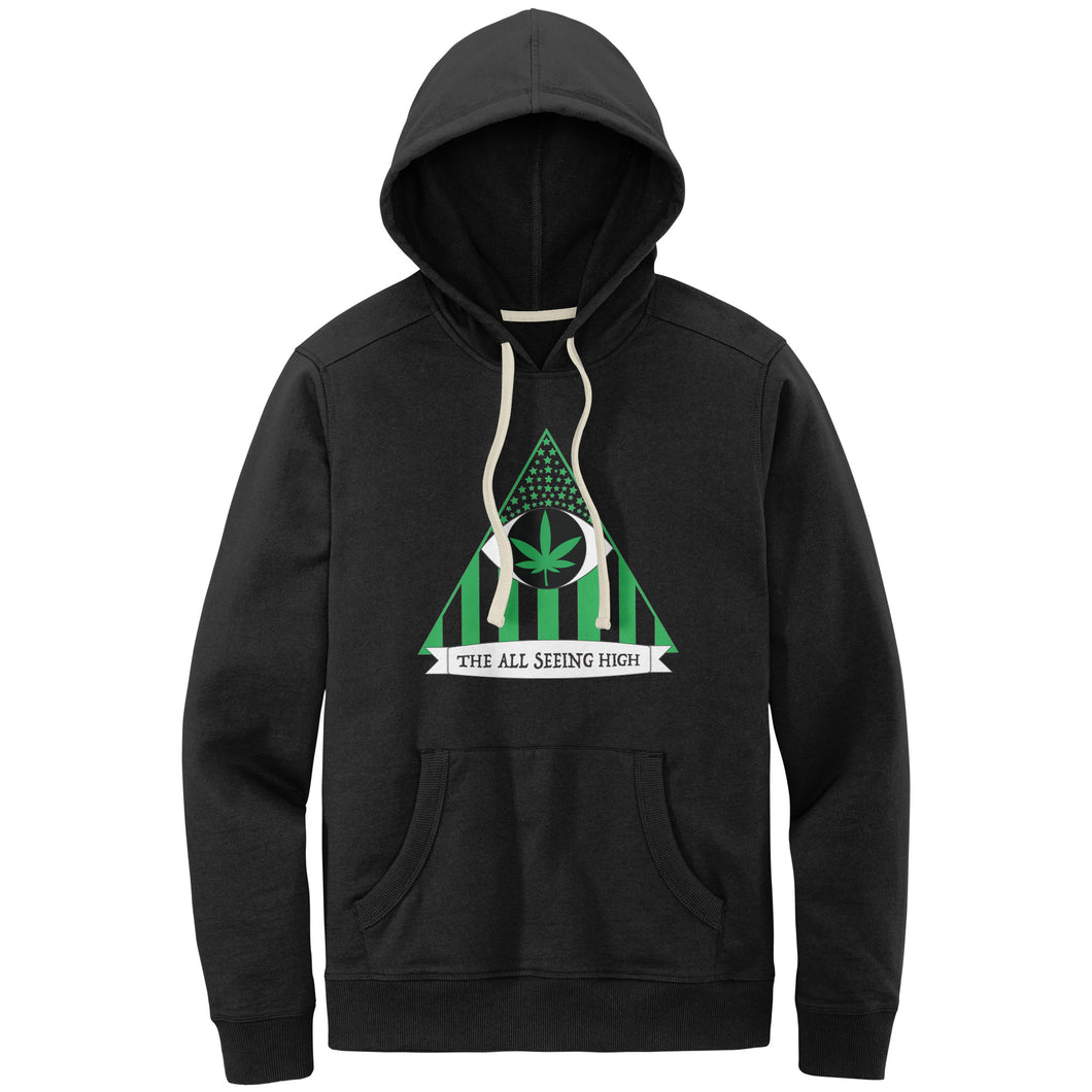 THE ALL SEEING HIGH - Banner Variant - Men's Hoodie