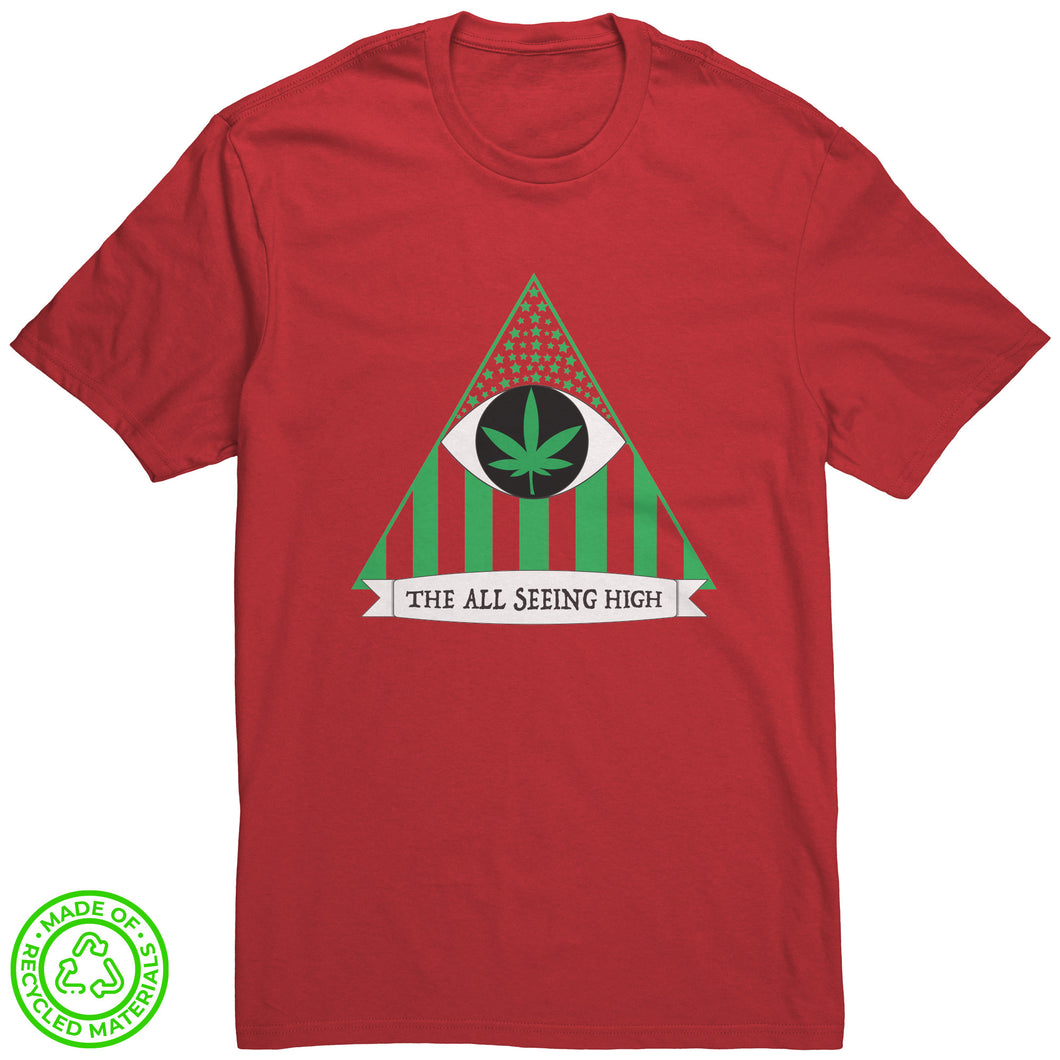 THE ALL SEEING HIGH - Banner Variant - Men's Re-Tee