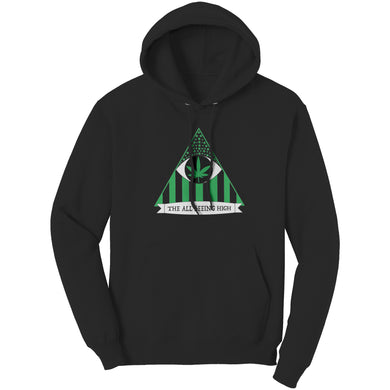 THE ALL SEEING HIGH - Banner Variant - Unisex Hoodie