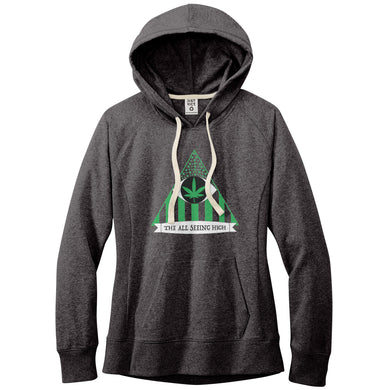 THE ALL SEEING HIGH - Banner Variant - Women's Hoodie